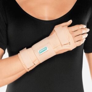 TALA PARA PUNHOS DEDOS LIVRES BEGE BILATERAL CHANTAL