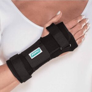 TALA PARA PUNHOS DEDOS LIVRES PRETO BILATERAL CHANTAL