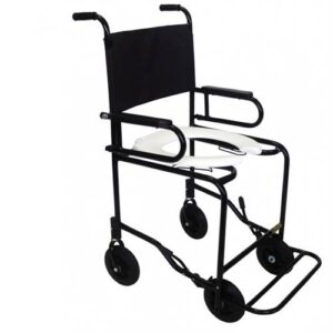 CADEIRA DE BANHO ESCAMOTEÁVEL PRETA CDS