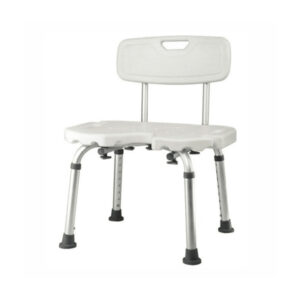 CADEIRA DE BANHO COM ENCOSTO DE ALUMÍNIO ZIMEDICAL FST5101A
