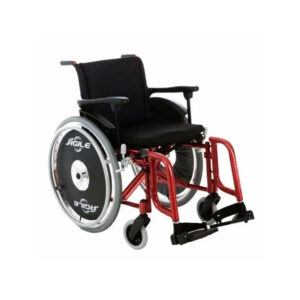 CADEIRA RODAS AGILE 44X40X40 VERMELHA METALICO