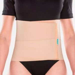 FAIXA LOMBAR EM ELÁSTICO DE 25CM COM BARBATANA FLEXÍVEL CHANTAL