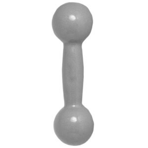 HALTER EMBORRACHADO 3 KG  CINZA