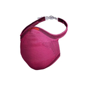 MÁSCARA DE PROTEÇÃO REUTILIZÁVEL COM ENCAIXE PARA FILTRO- COR ROSA