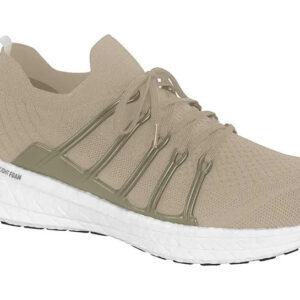 TENIS ACTVITTA KNIT AREIA 1137/ TAUPE 1136