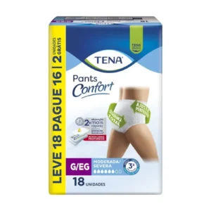 TENA PANTS CONFORT MEGA GDE/EXG 16